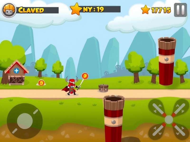 Brave Defender Game Screenshot